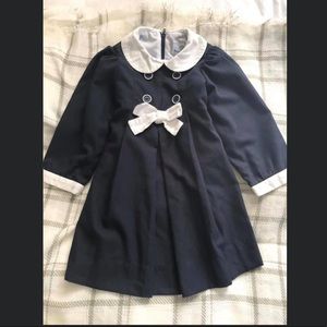2t Florence Eisman. Navy dress